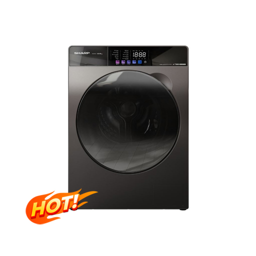 Máy giặt Sharp ES-FKC125ED-DG Inverter 12.5kg