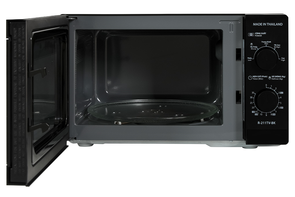Lò vi sóng Sharp R-211TV-BK 21 lít 800W