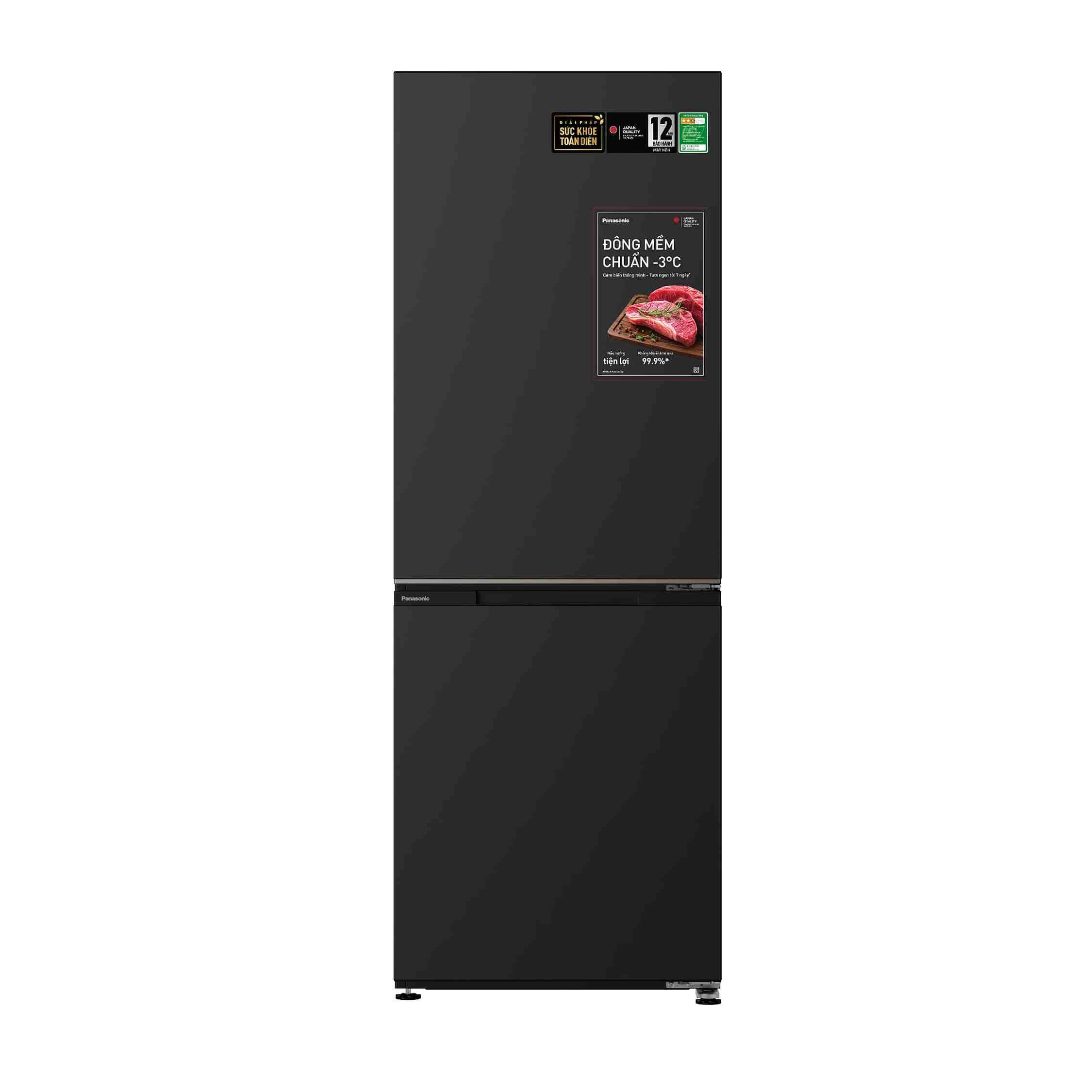 Tủ lạnh Panasonic NR-BV412BWKV inverter 374 lít