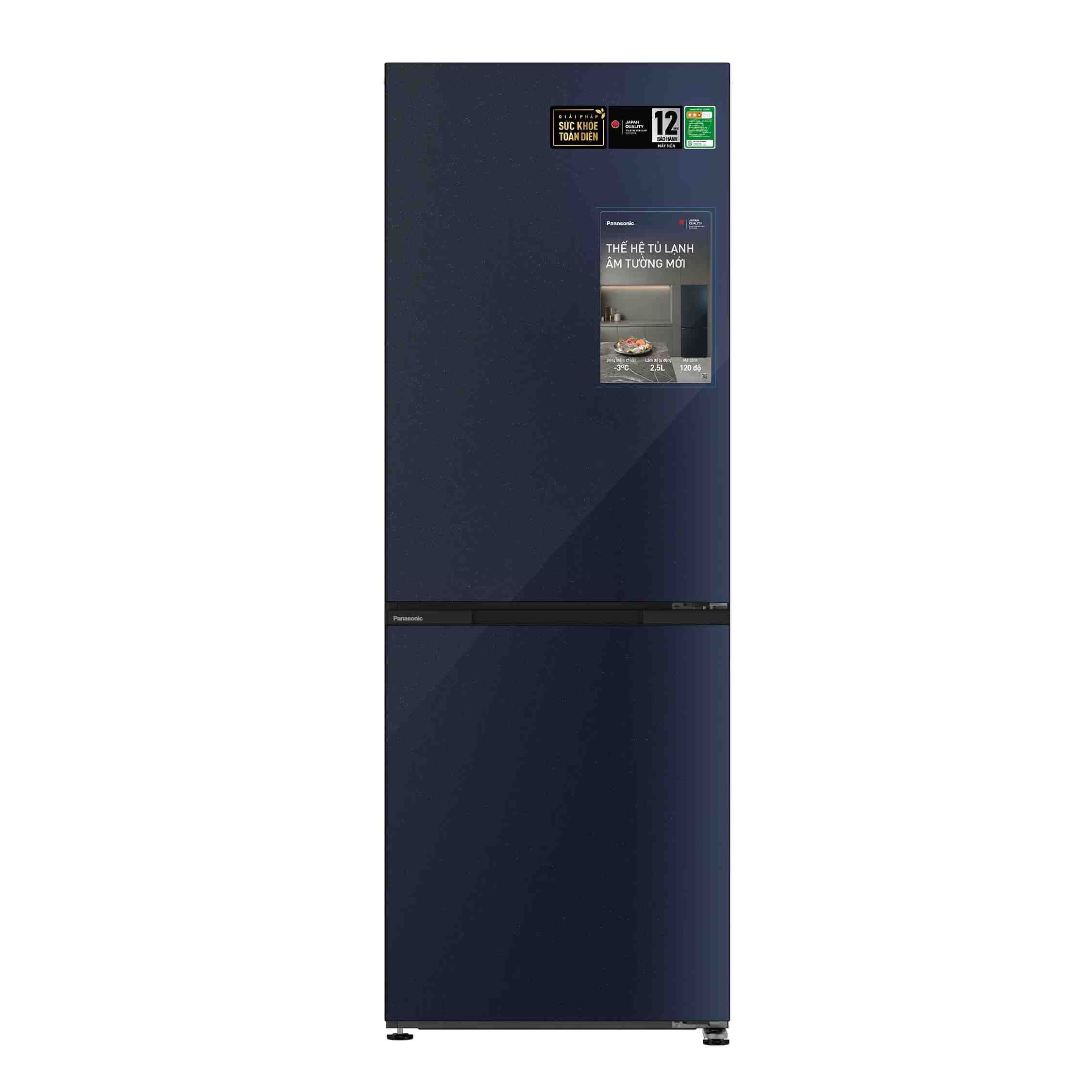 Tủ lạnh Panasonic NR-BV372HGKV Inverter 336 lít