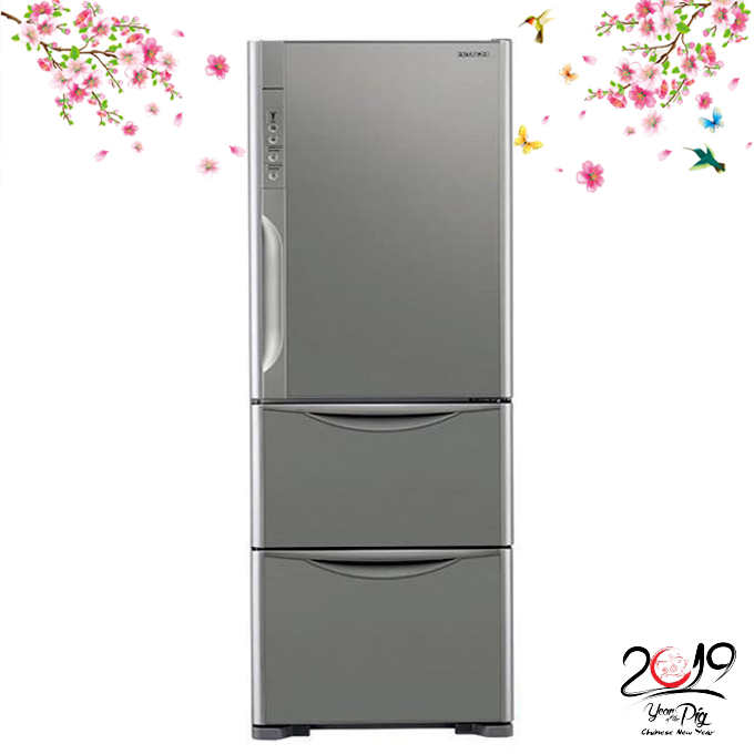 Tủ lạnh Hitachi R-SG37BPG/GS 3 cánh 365 lít