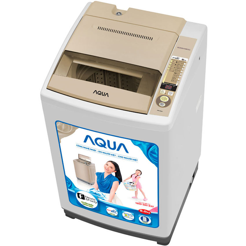 Máy giặt Aqua AQW-S80KT lồng đứng 8kg