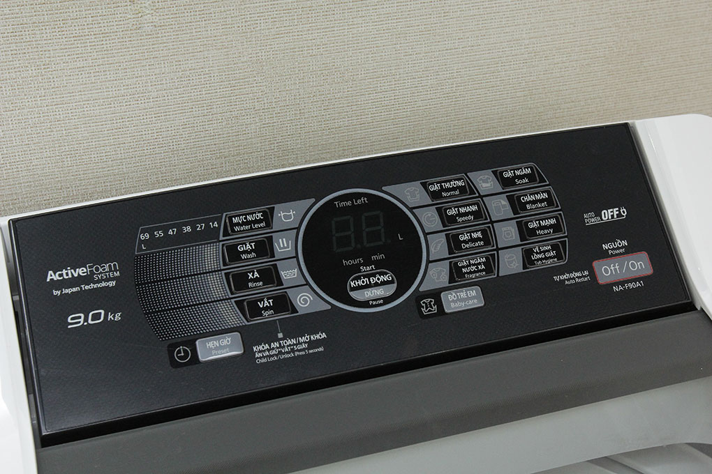 Máy Giặt Panasonic NA-F90A1WRV 9 Kg