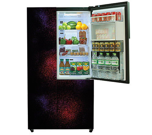 Tủ lạnh side by side Sharp SJ-CX903-RK inverter