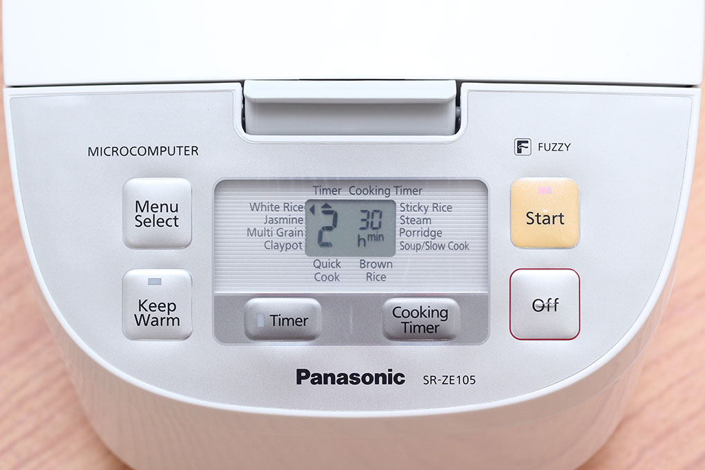Nồi Cơm Điện Panasonic SR-ZE105WRAM Nồi điện tử 1L mầu trắng