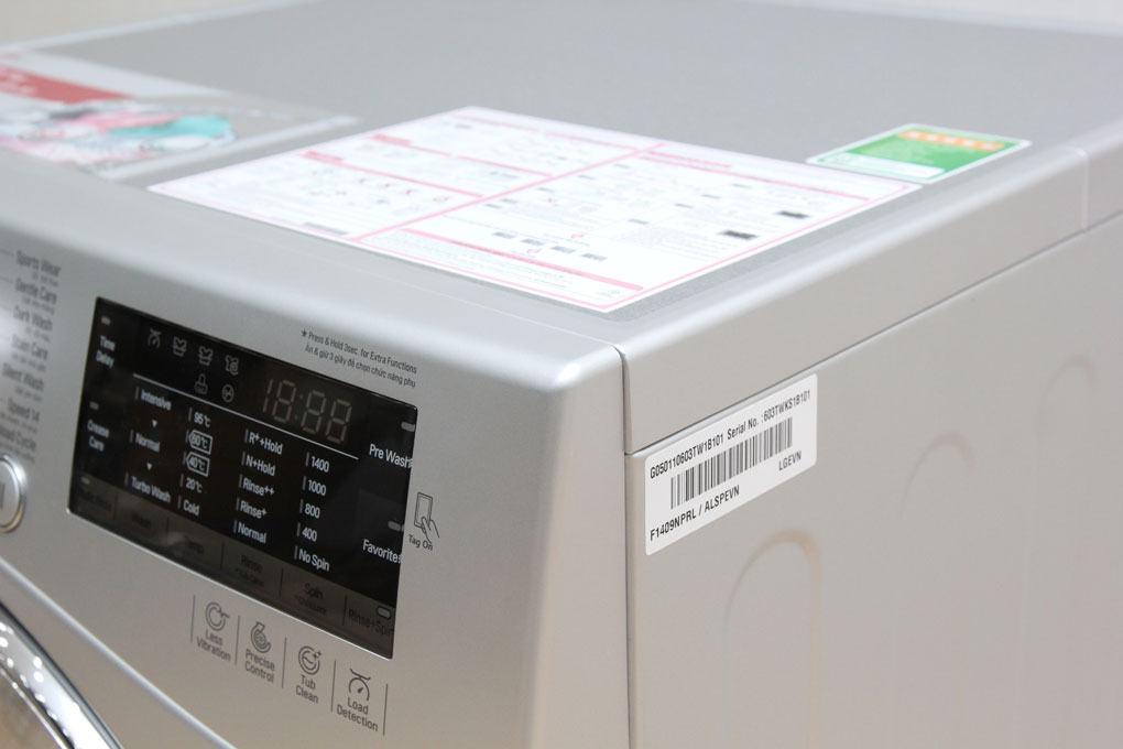 Máy giặt LG F1409NPRL 9 Kg