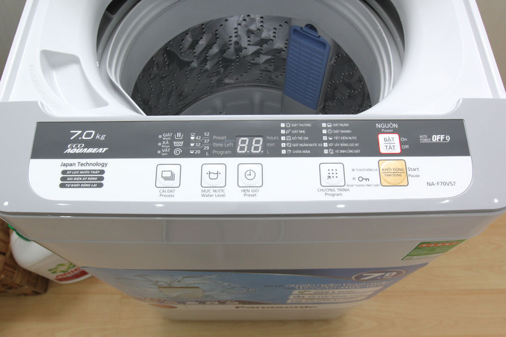 Máy Giặt Panasonic NA-F70VS7HCV 7 Kg