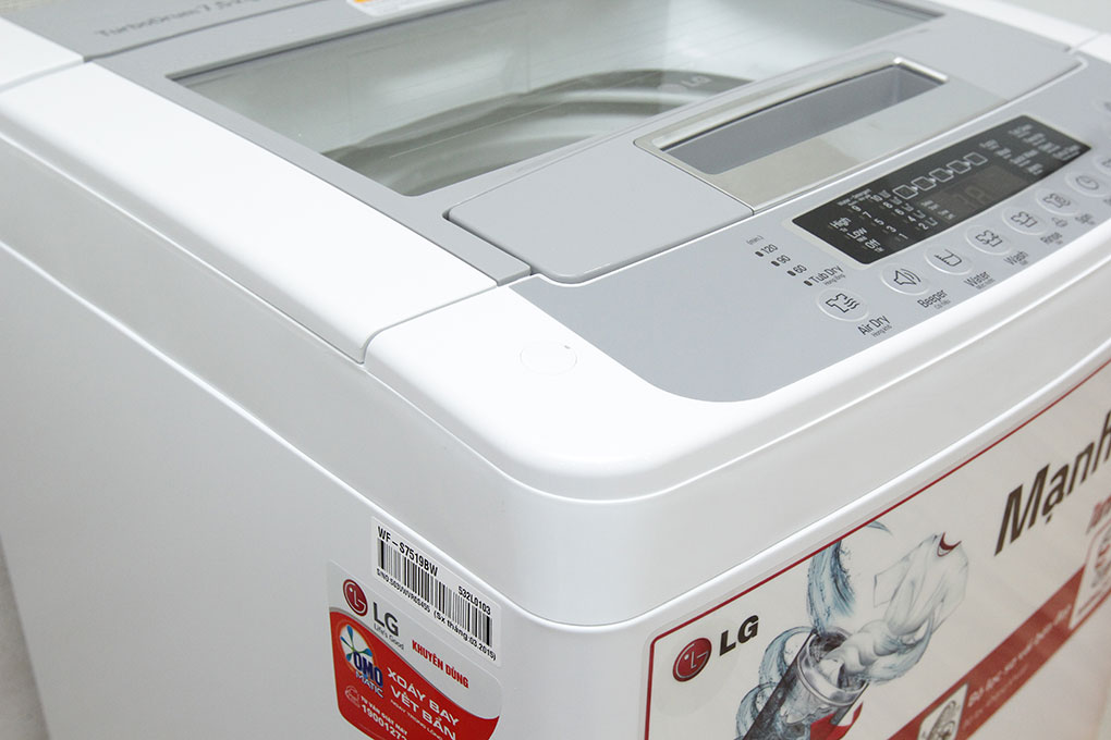 Máy giặt LG WF-S7519BW lồng đứng 7.5 Kg