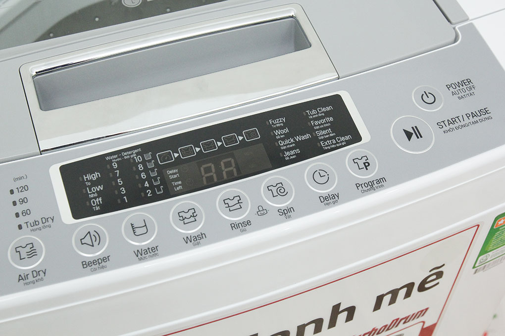 Máy giặt LG WF-S7519BW lồng đứng 7.5 Kg