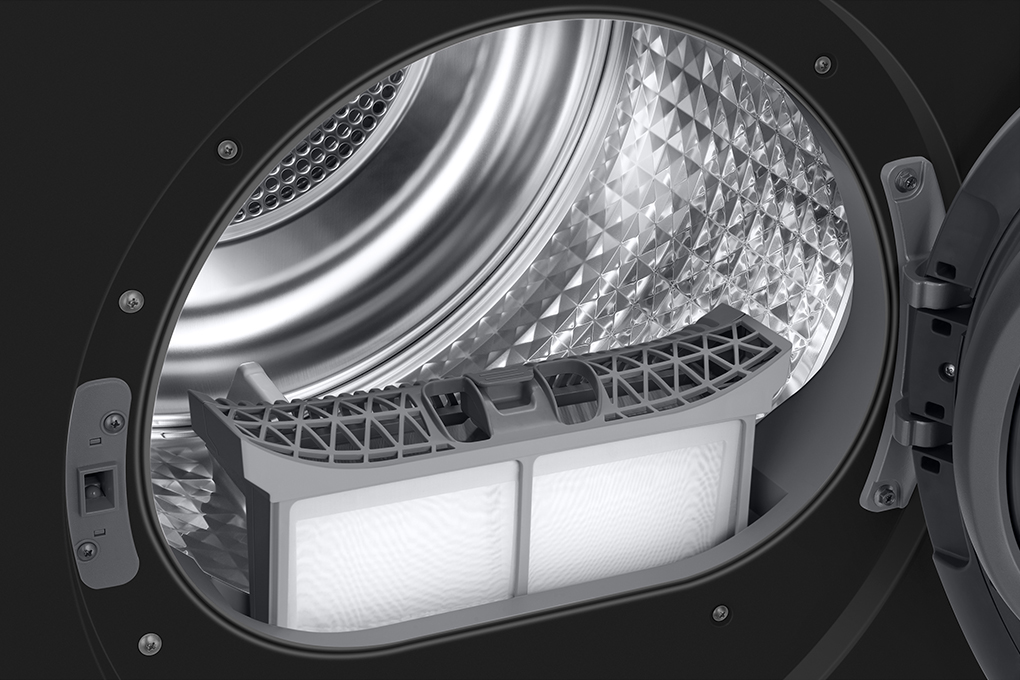 Máy sấy bơm nhiệt Samsung DV90T7240BB/SV 9 Kg