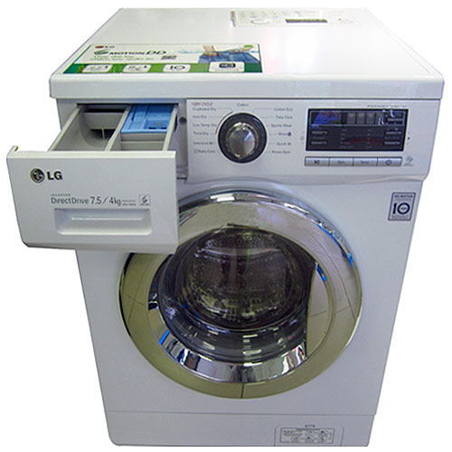 Máy giặt LG WD-18600 7,5kg lồng ngang giặt sấy